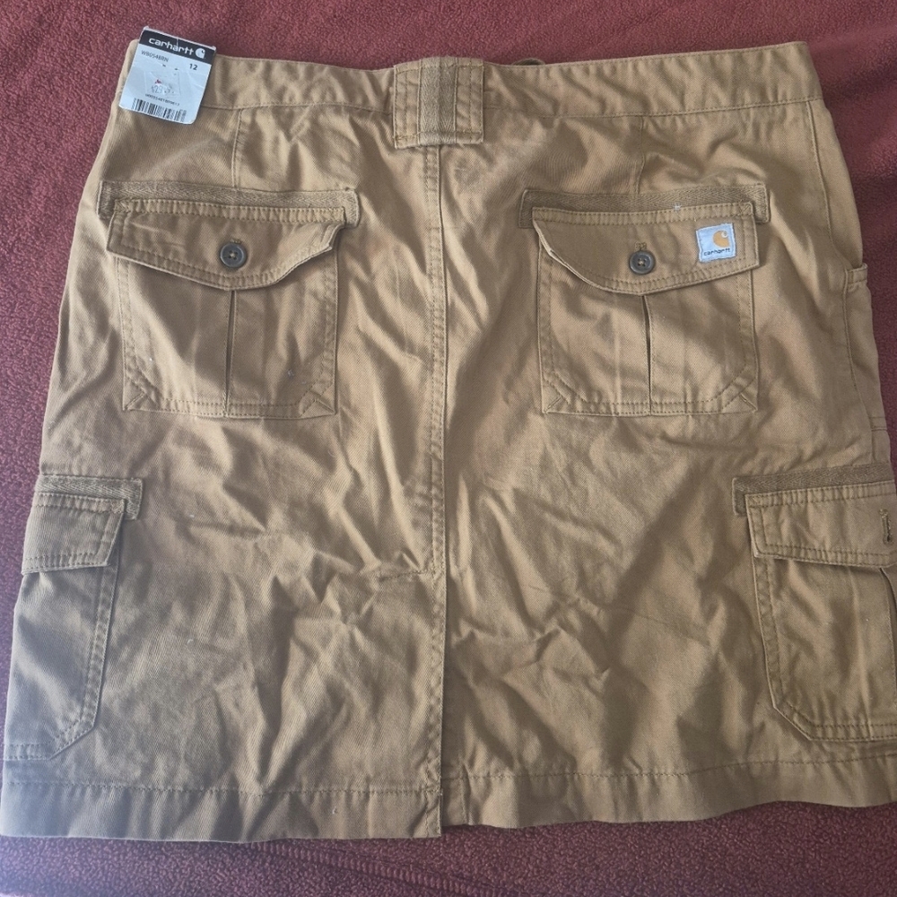 Carhartt Women's Tan Cargo Shorts